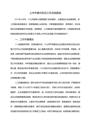 上半年意识形态工作总结报告.docx