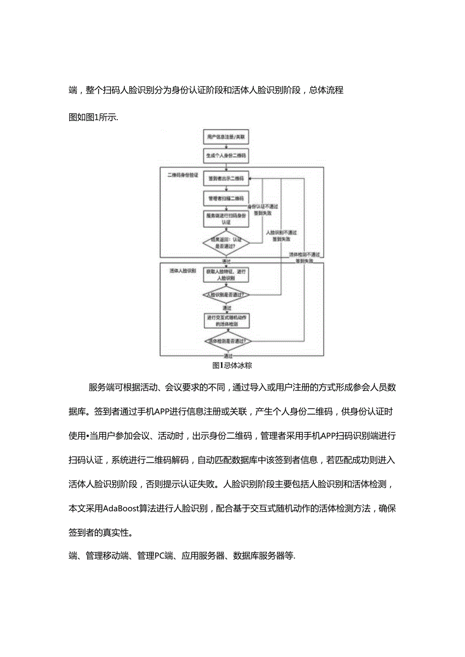 一种基于扫码认证和人脸识别的签到系统设计与实现.docx_第2页