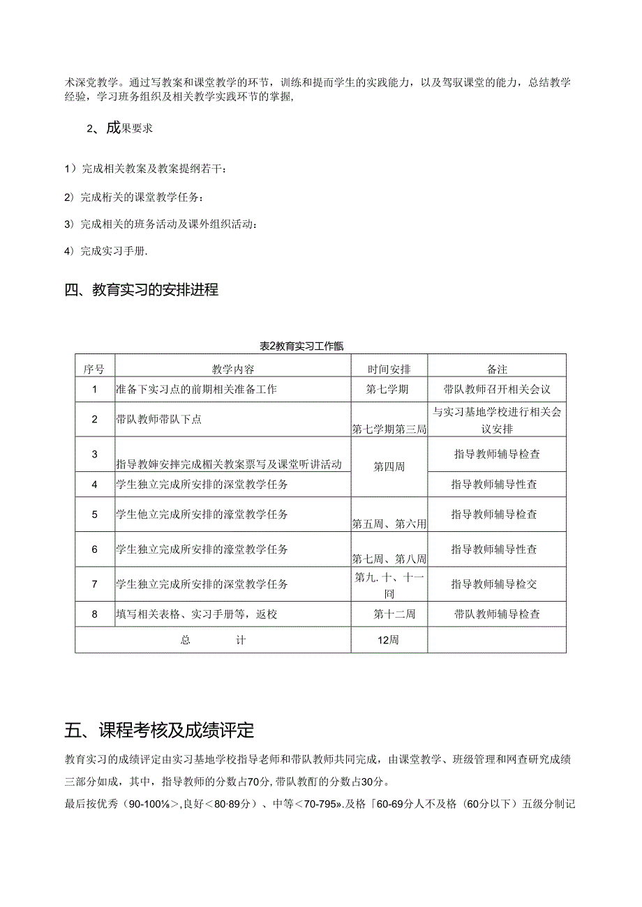 美术课程《教育实习》教学大纲.docx_第3页