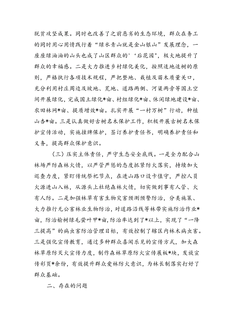 镇林长制责任落实工作总结.docx_第2页