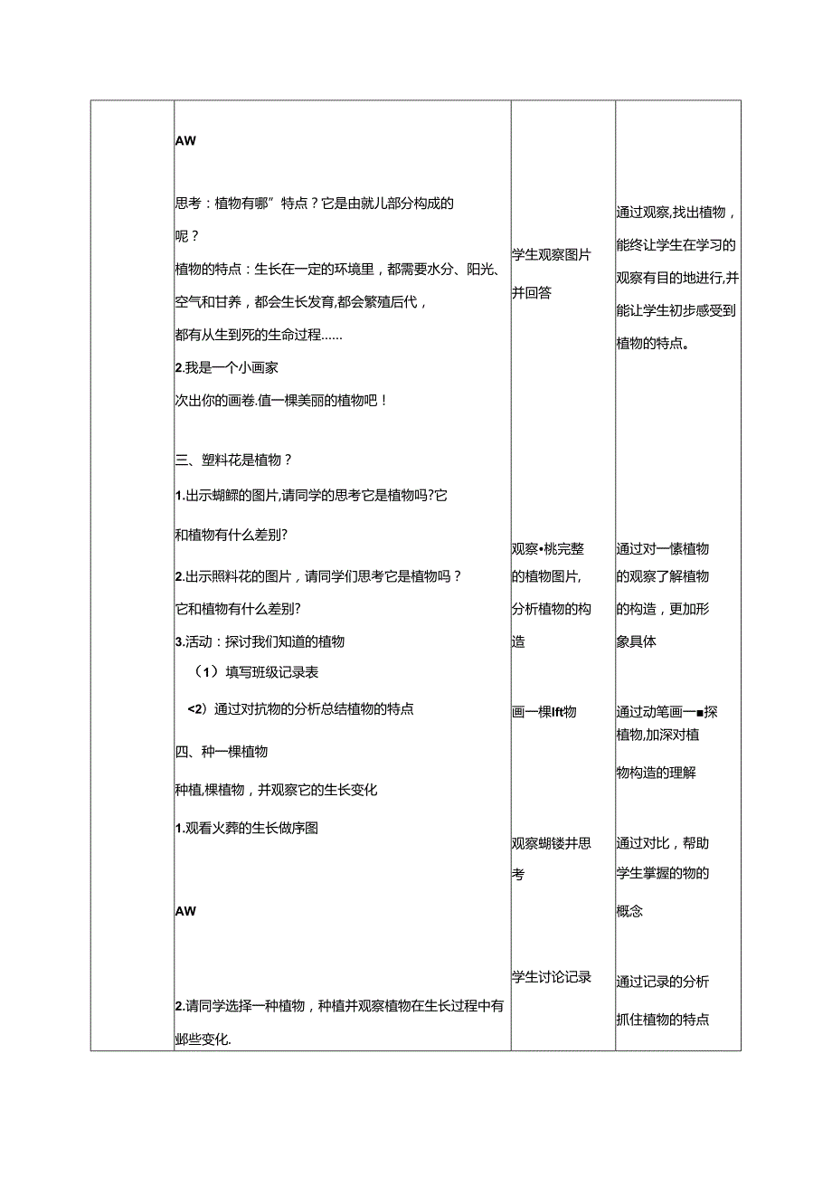 最新教科版一年级科学上册全册教案教学设计.docx_第2页