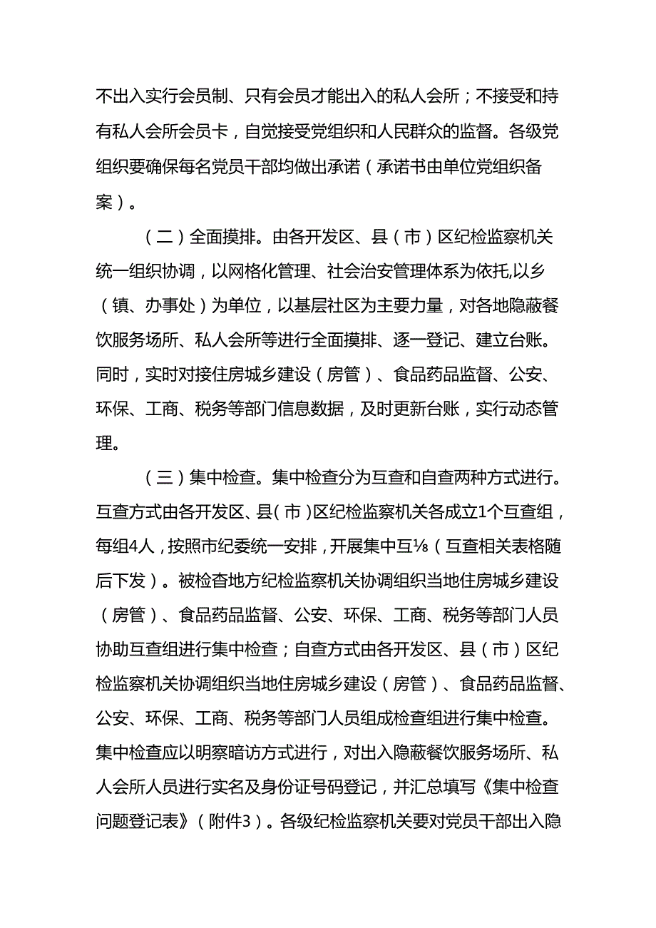 开展党员干部出入隐蔽场所违规吃喝专项治理工作方案.docx_第2页