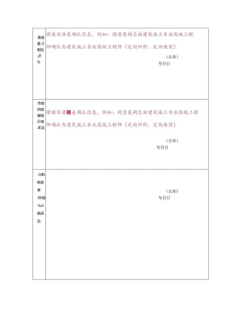 喜人社发〔2024〕号附件4企事业单位确认专业技术职务任职资格审批表.docx_第2页