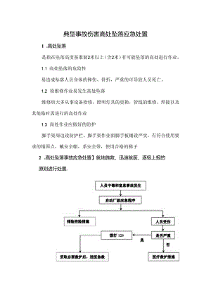 典型事故伤害高处坠落应急处置.docx