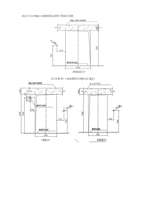 081-施工电梯预留孔技术交底调整技术交底.docx