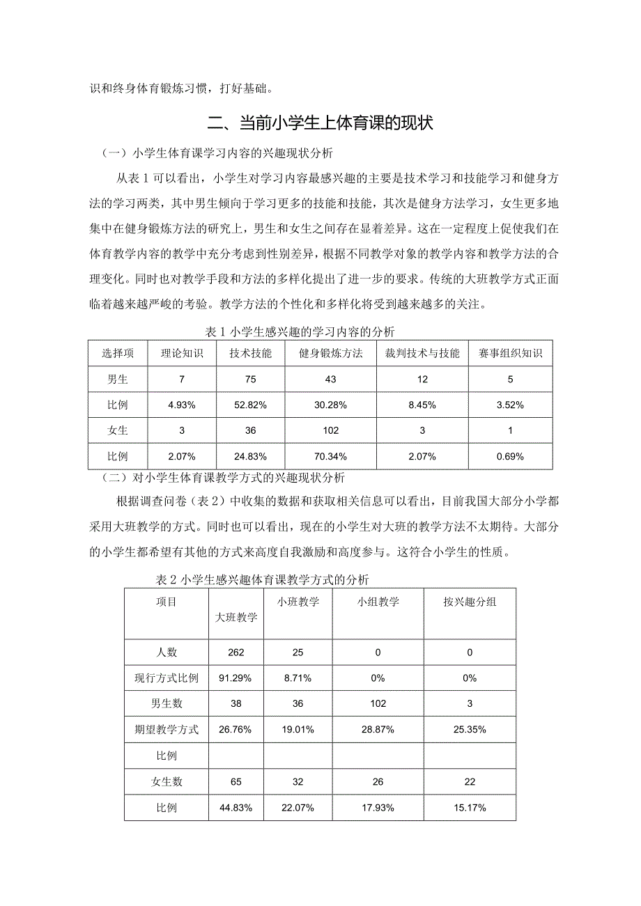 【《浅谈如何培养小学生上体育课的兴趣（附问卷）》论文3700字】.docx_第2页