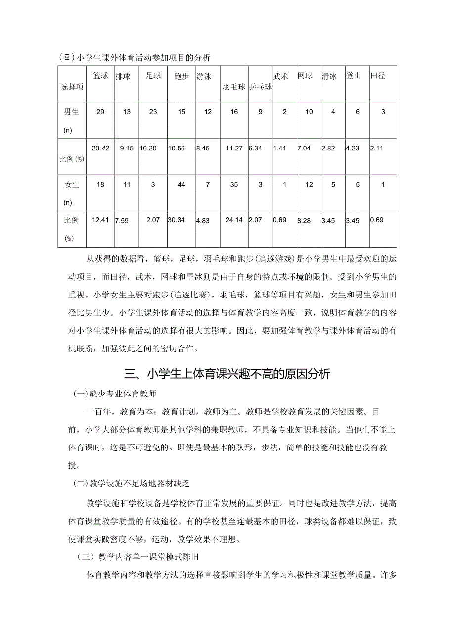 【《浅谈如何培养小学生上体育课的兴趣（附问卷）》论文3700字】.docx_第3页