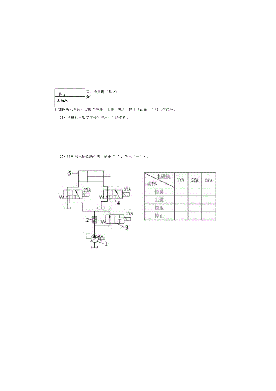 《液压与气压传动》期末考试试题(附标准答案).docx_第3页