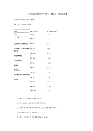 《行政能力测验》材料问题专项训练04.docx