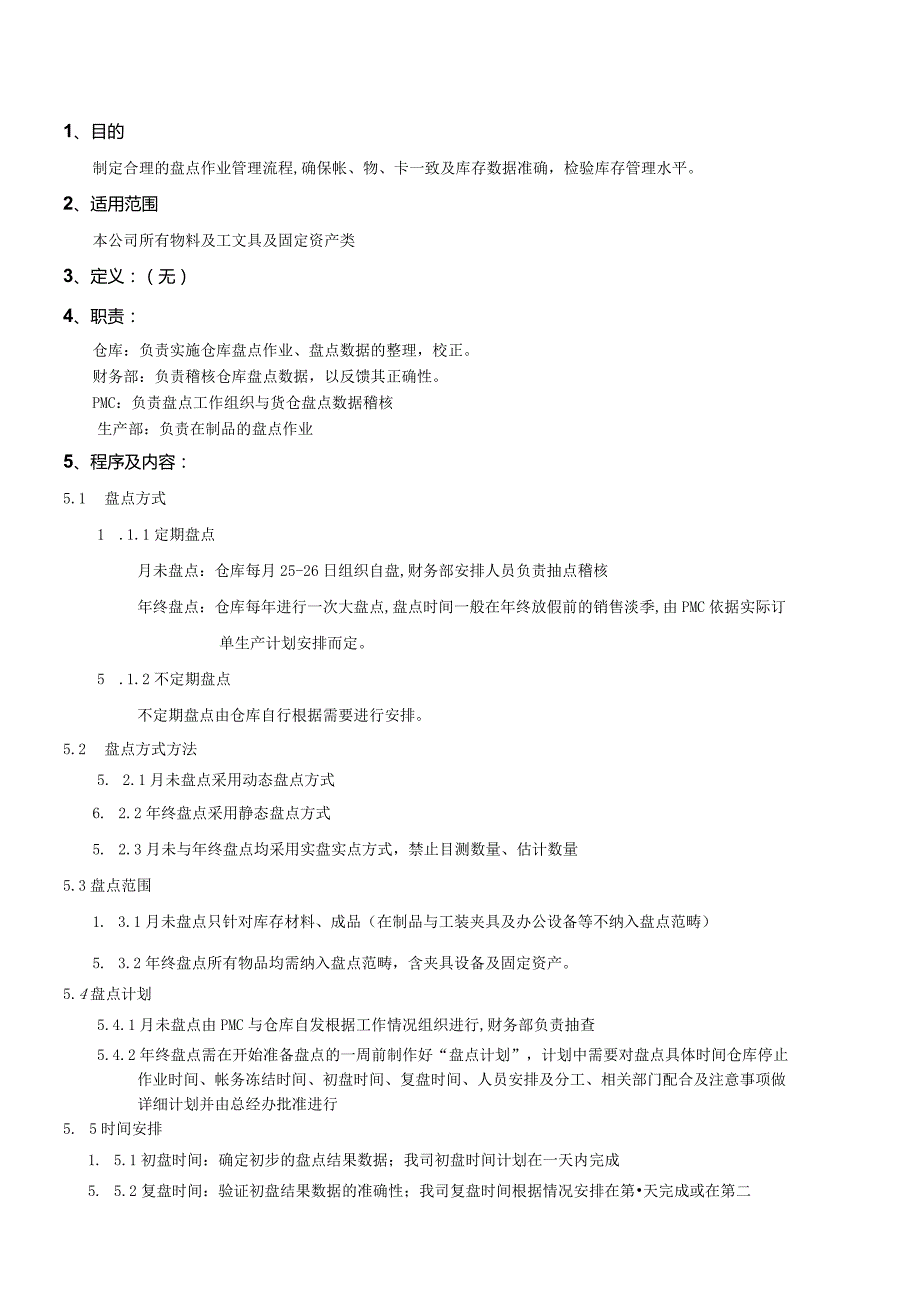 PMWI-A-029货仓盘点作业规范.docx_第1页