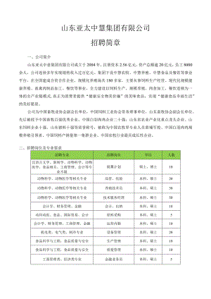 山东亚太中慧集团校园招聘简章.docx