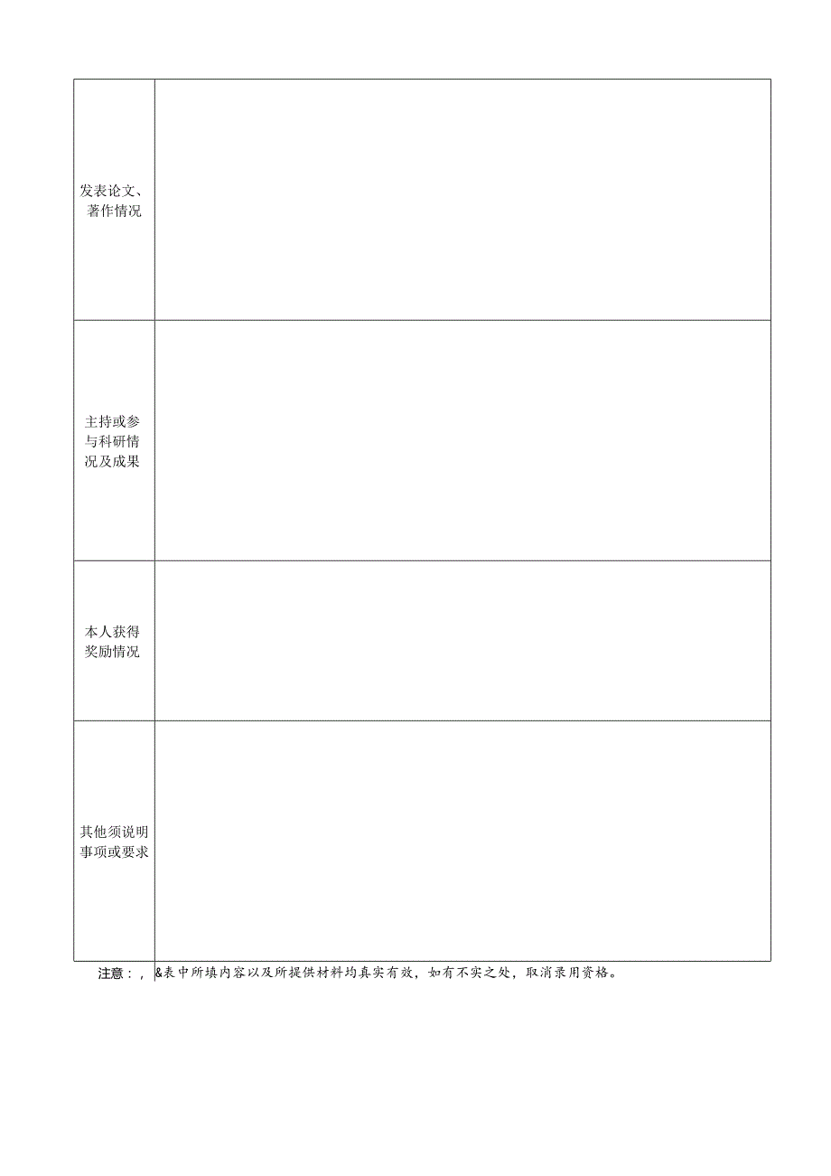 个人简历空白表格(24).docx_第2页