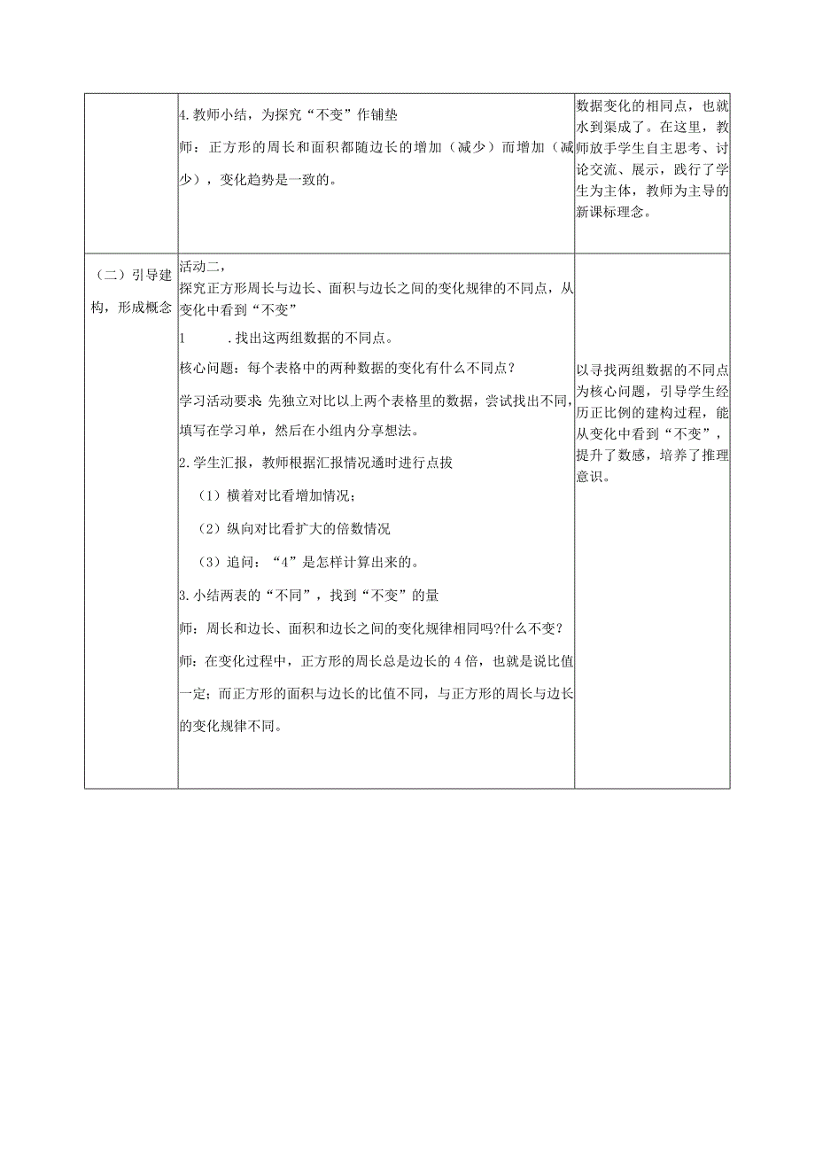 北师大六年级下册第四单元《正比例》教学设计.docx_第3页