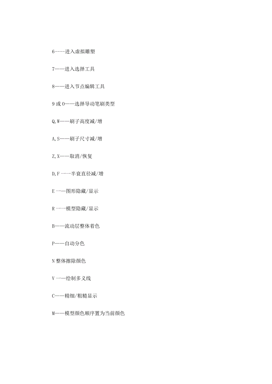 北京精雕软件JDPaint快捷键大全.docx_第3页