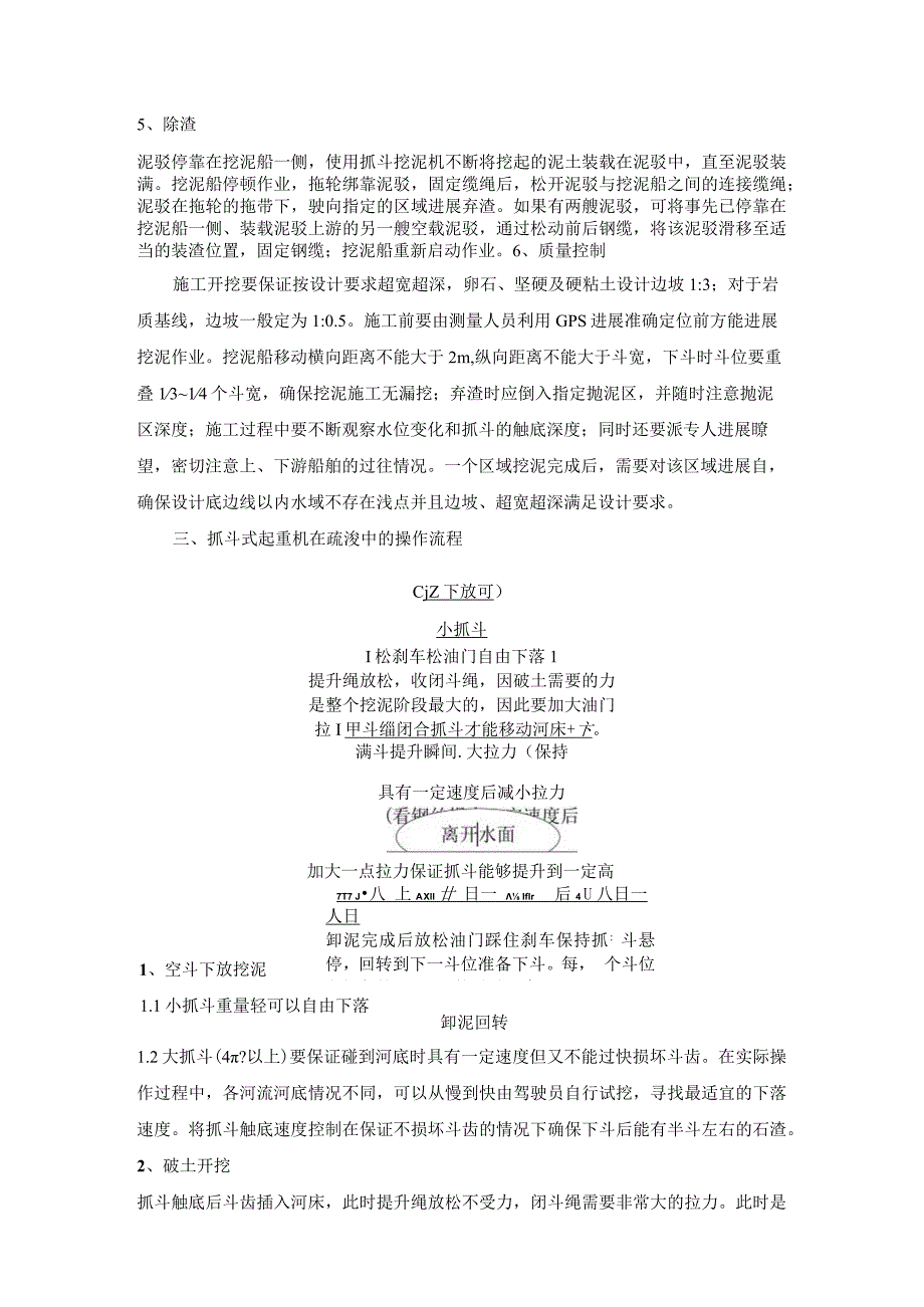 小型抓斗式挖泥船施工设计方案.docx_第2页