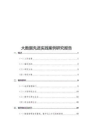 大数据先进实践案例研究报告.docx