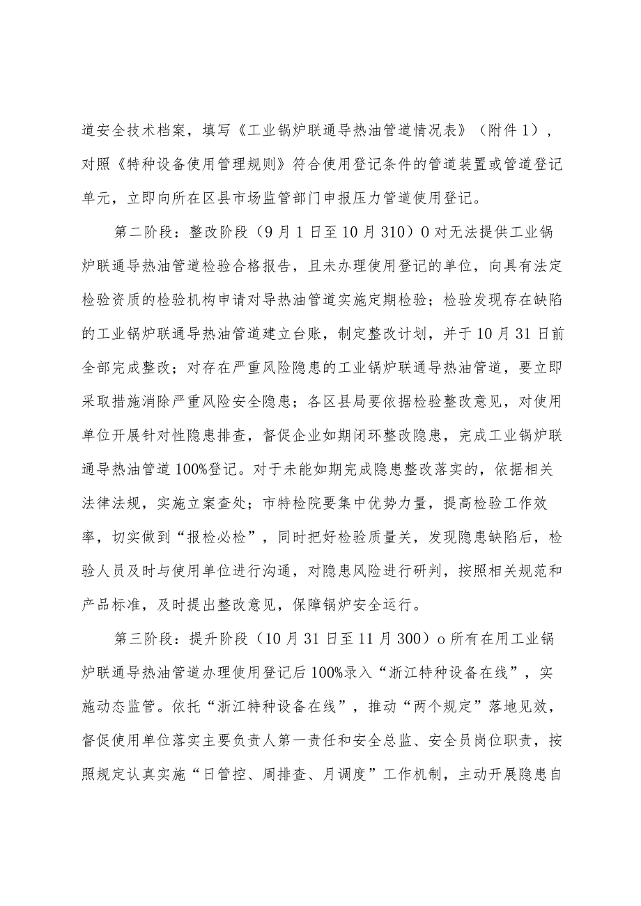 工业锅炉联通导热油管道隐患排查专项治理行动方案.docx_第2页