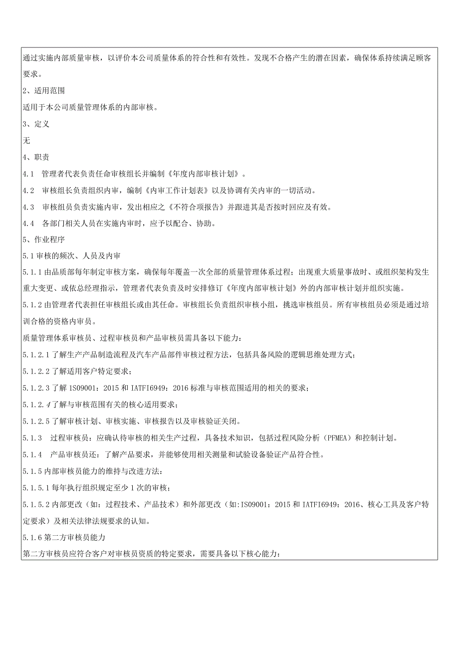 内部质量审核控制程序.docx_第2页