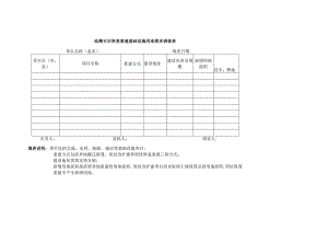 地震灾后恢复重建基础设施用地需求调查表.docx