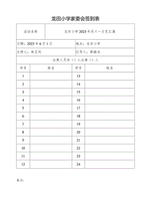 20230601六一文艺汇演家委签到表.docx