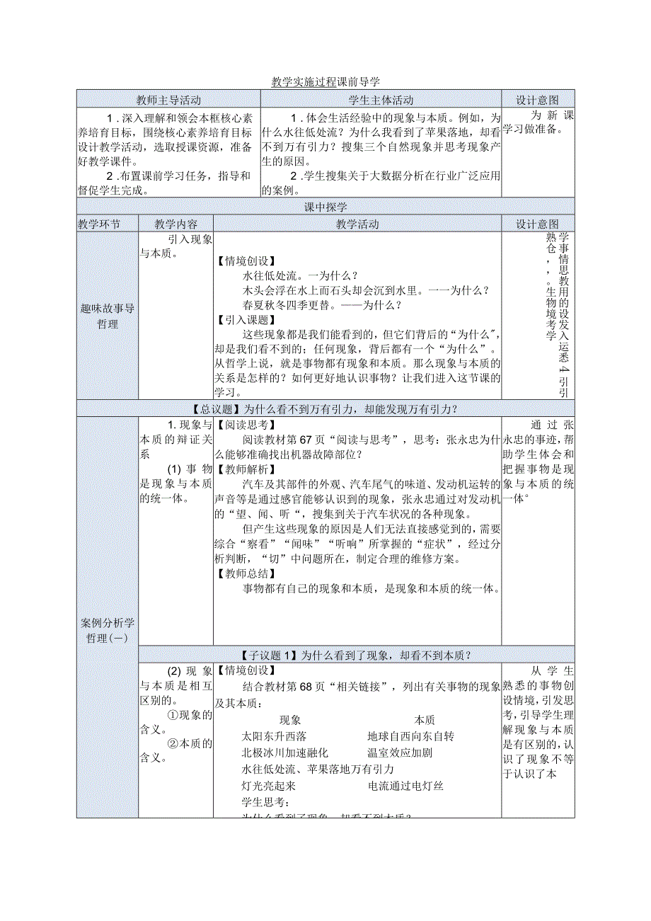 推荐新教材新课标高教版中职哲学与人生15-第8课第一框《透过现象认识本质》.docx_第2页