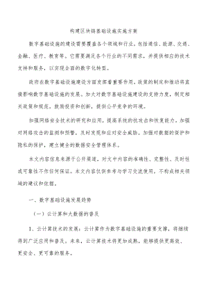 构建区块链基础设施实施方案.docx