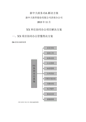 新中大政务OA解决方案.docx