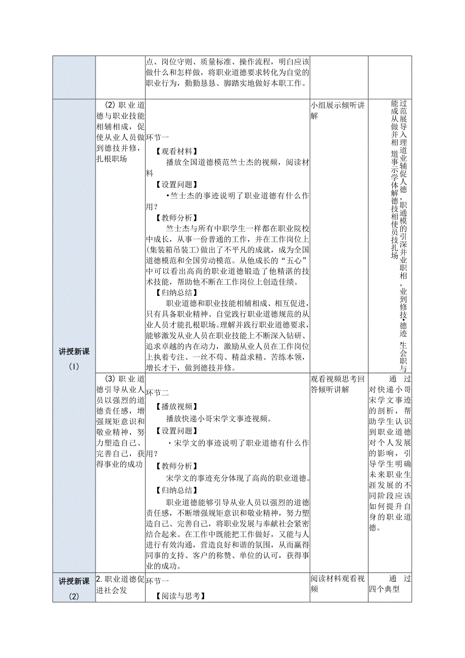 推荐最新国规教材新课标中职职业道德与法治8.第3课第二框《职业道德是职业成功的必要保证》.docx_第3页