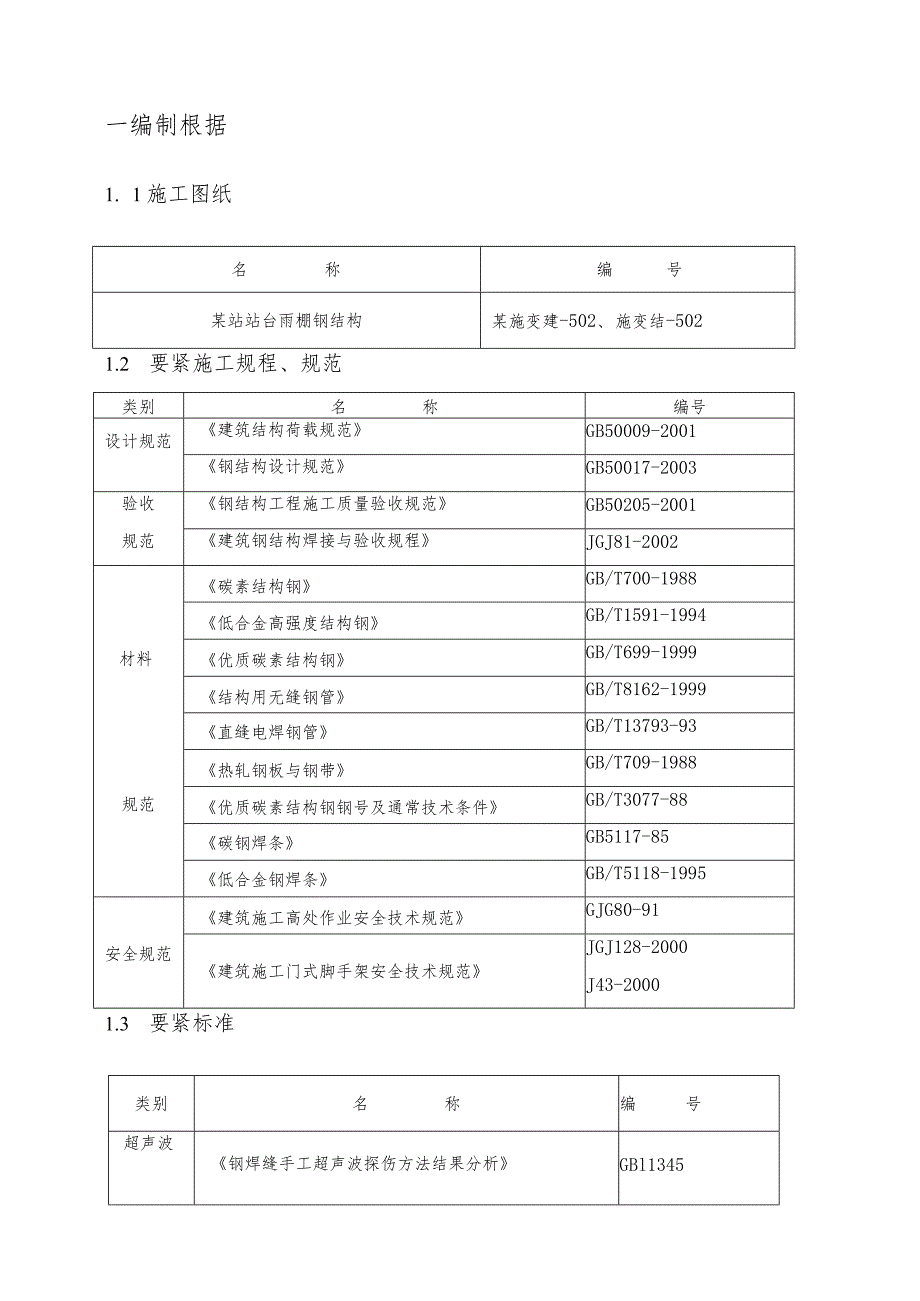 某高铁车站站台雨棚钢结构施工方案(H钢柱管桁架).docx_第3页