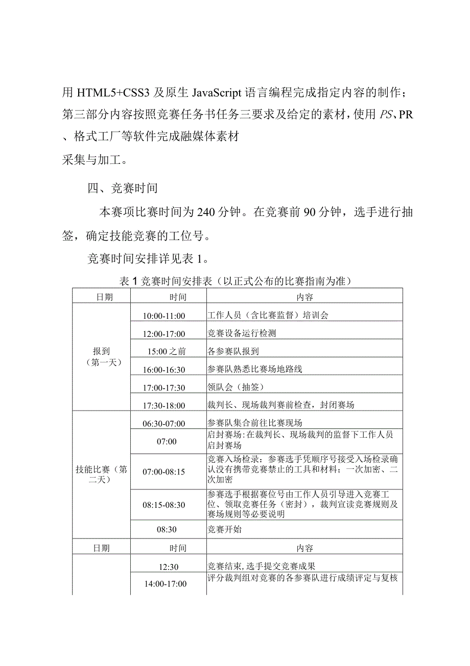 36职业院校技能大赛中职组《移动融媒体制作与应用》赛项竞赛规程(001).docx_第2页