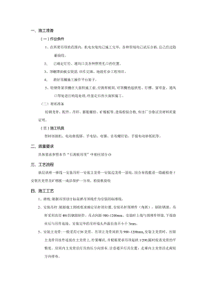 22建筑工程矿棉板吊顶工程技术交底模板.docx