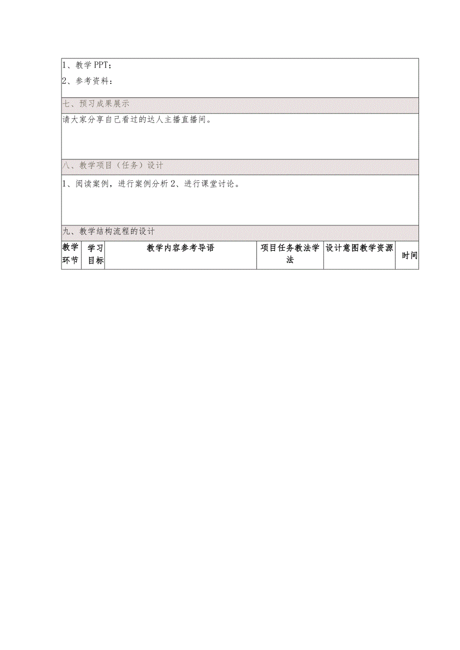 《直播营销文案写作慕课版》教案（9-10）人设型直播营销文案写作.docx_第2页