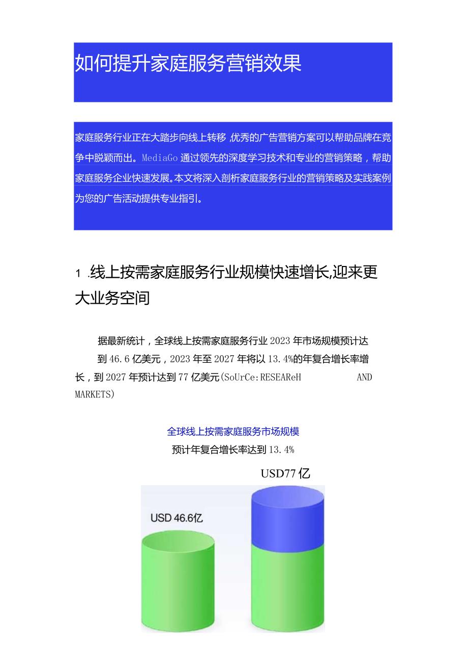 2024家庭服务行业海外原生广告营销指南报告.docx_第1页