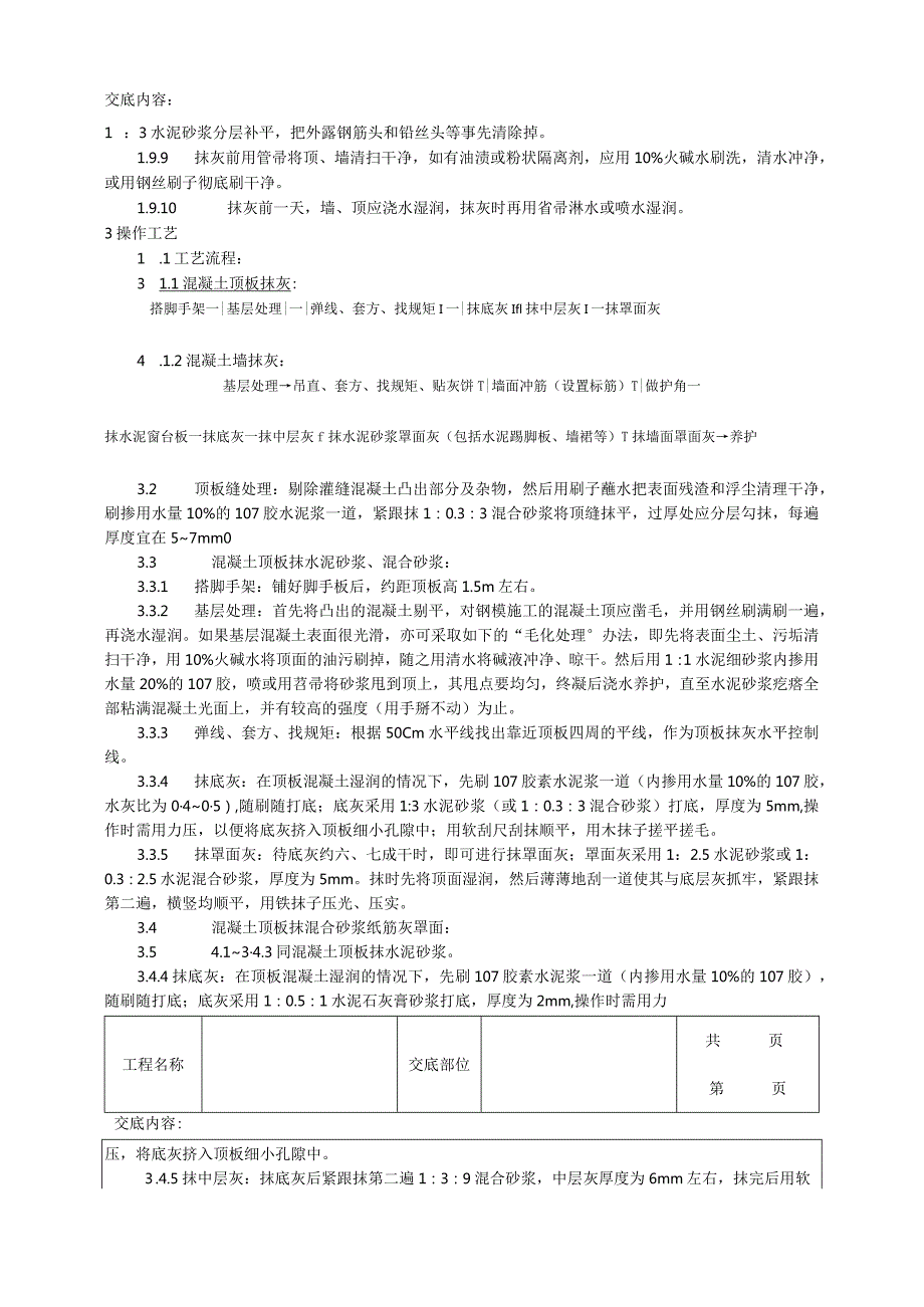 建筑工程混凝土内墙、顶抹灰工艺.docx_第2页