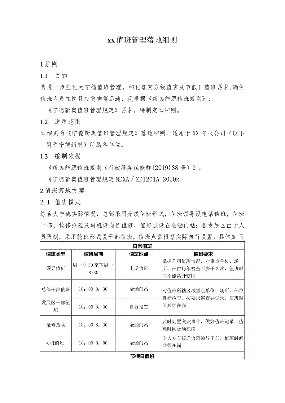 值班管理落地细则.docx_第1页