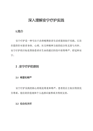 深入理解安宁疗护实践.docx