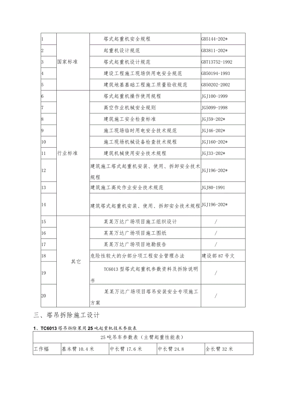 A#塔吊拆除安全专项施工方案（最终版）模板 .docx_第3页