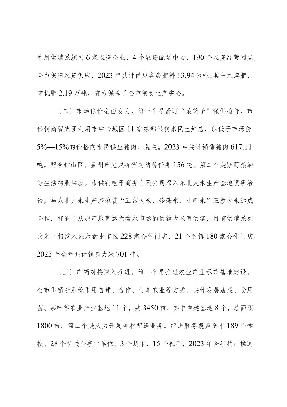 市供销社2023年工作总结及2024年工作计划.docx_第2页