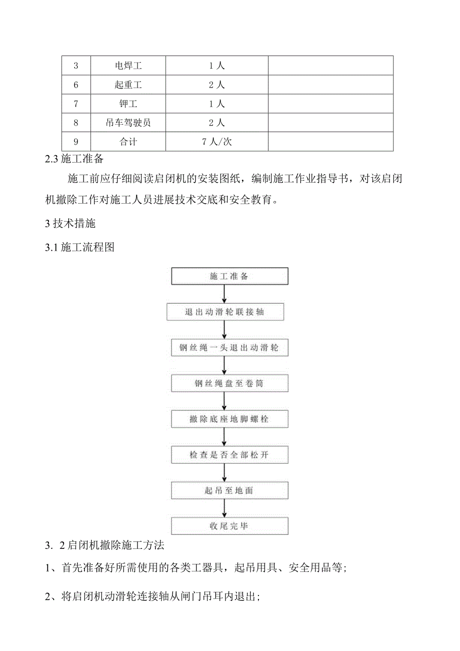 固定卷扬式启闭机拆除方案.docx_第2页