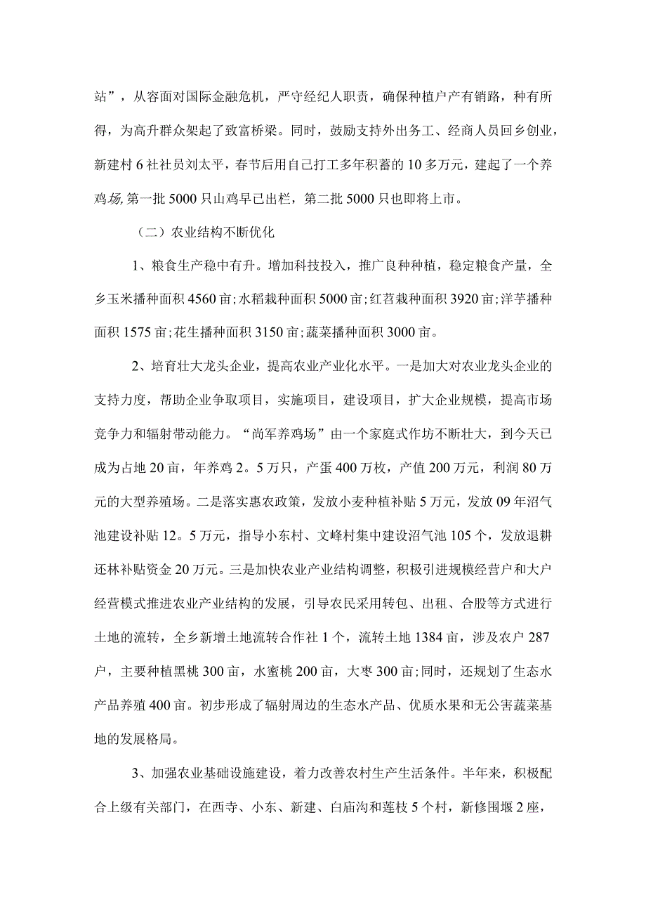 2022年乡政府半年工作总结.docx_第2页