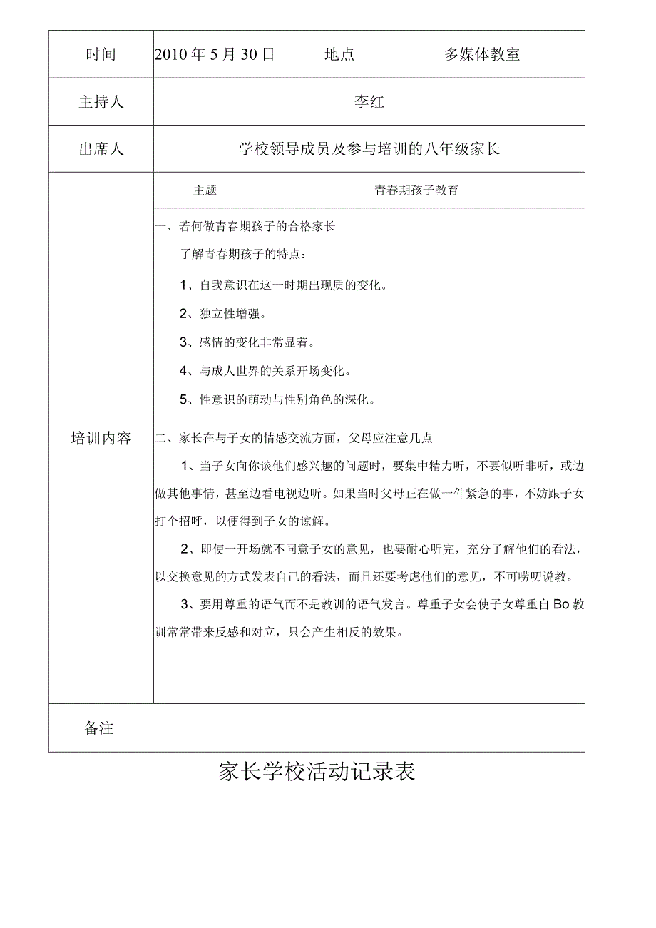 家长学校活动记录文稿表.docx_第3页