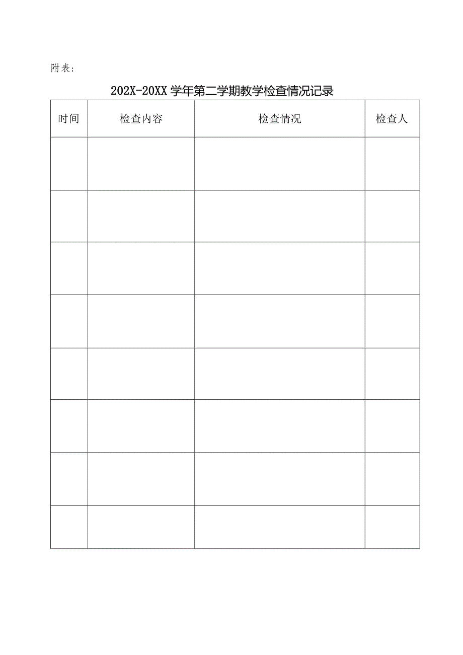 XX水利水电职业学院关于202X—20XX学年第二学期集中教学检查的通知（2024年）.docx_第2页