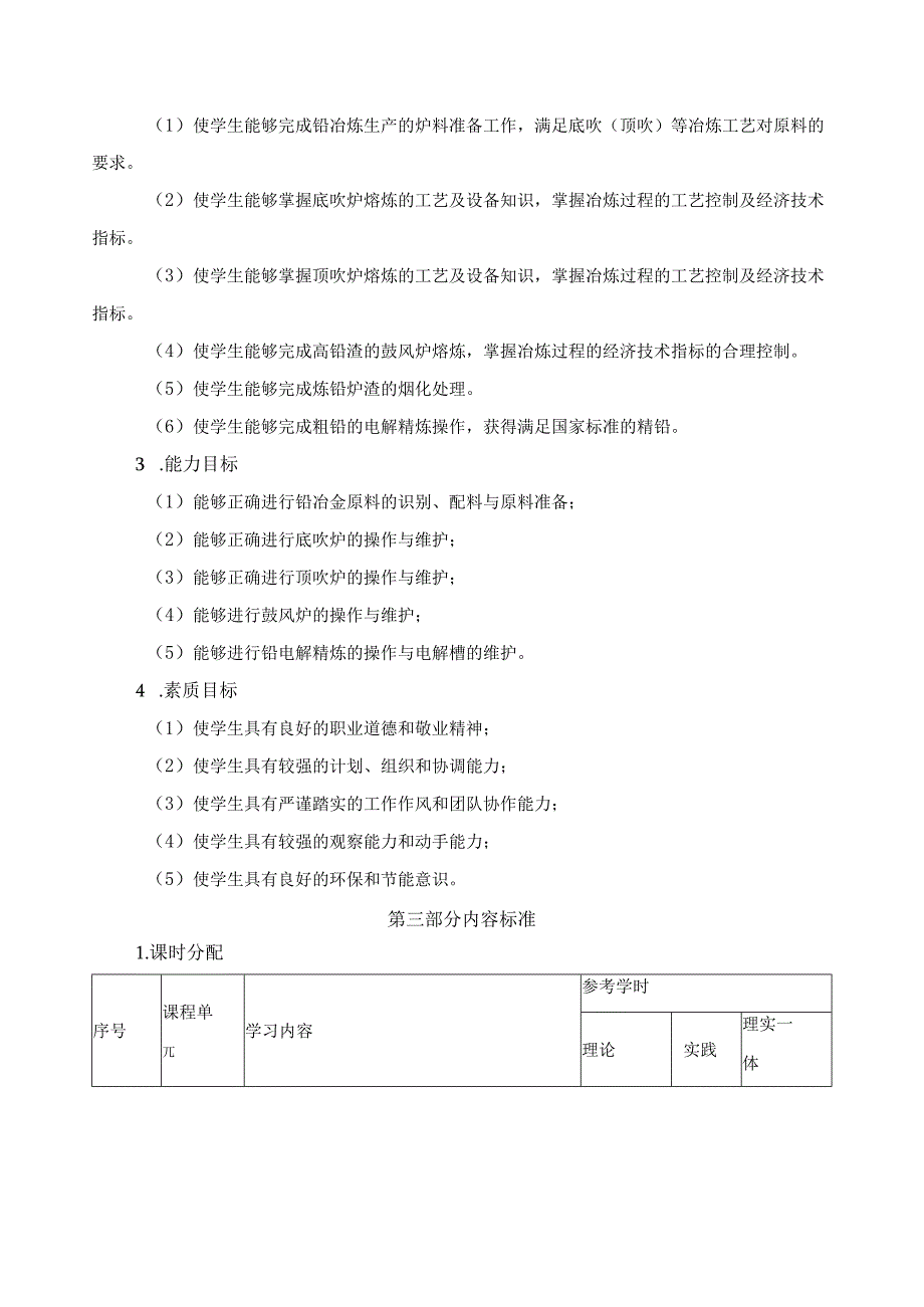 《铅冶金》课程标准.docx_第2页