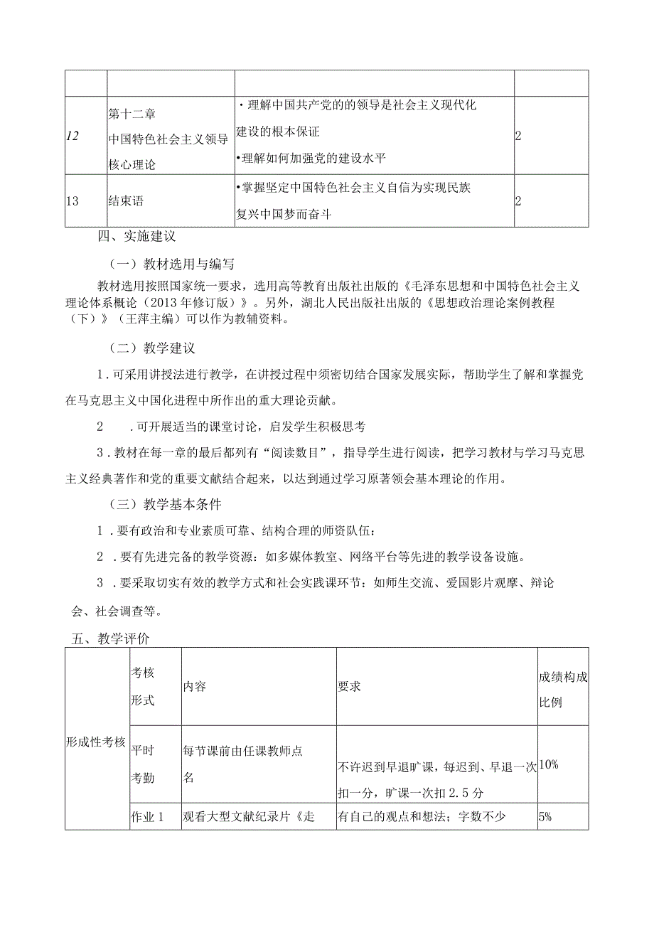 《毛泽东思想和中国特色社会主义理论体系概论》课程标准3.docx_第3页