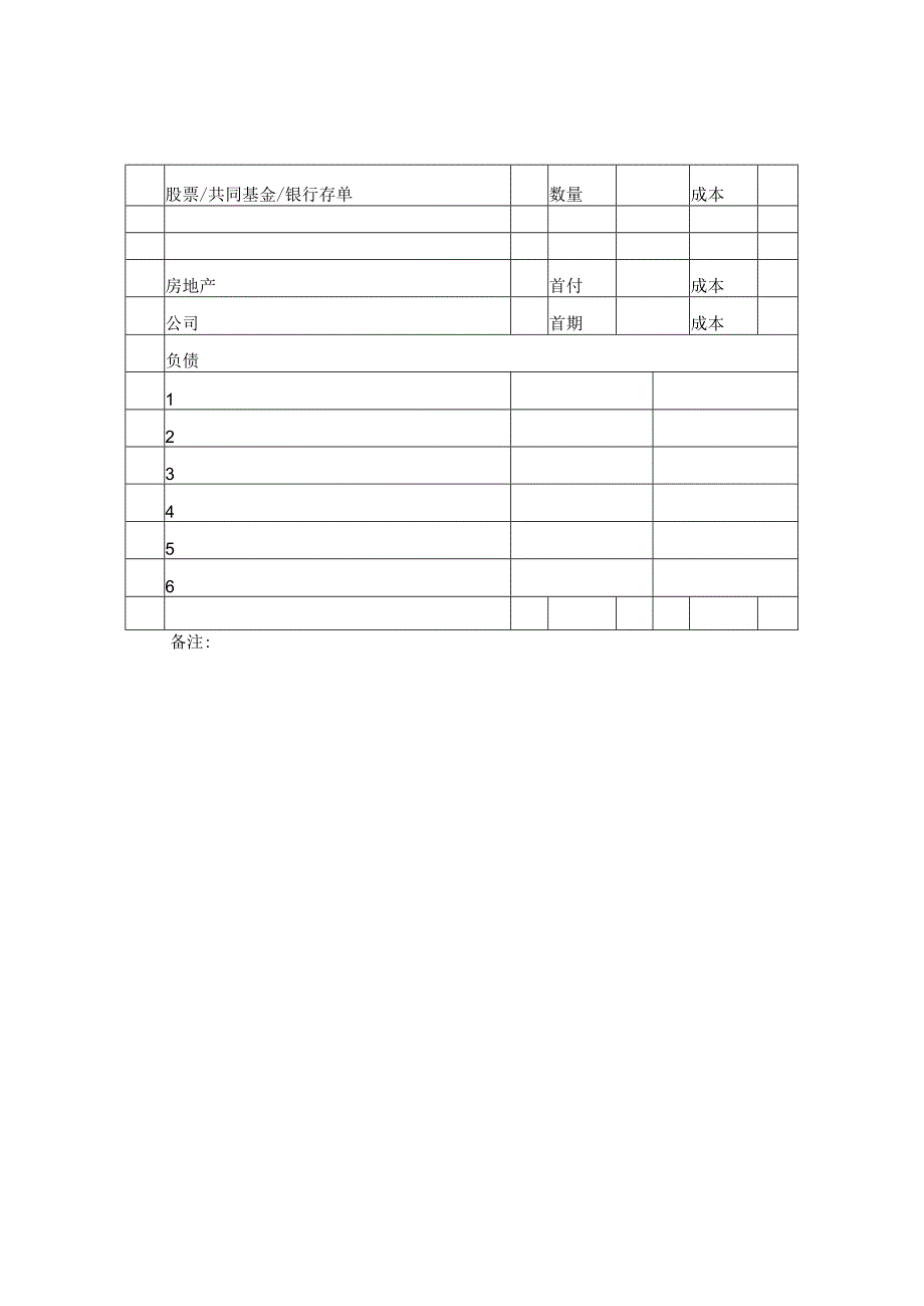 个人版 损益表和资产负债表.docx_第2页