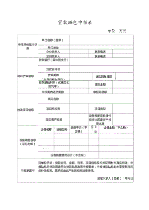 贷款贴息申报表.docx