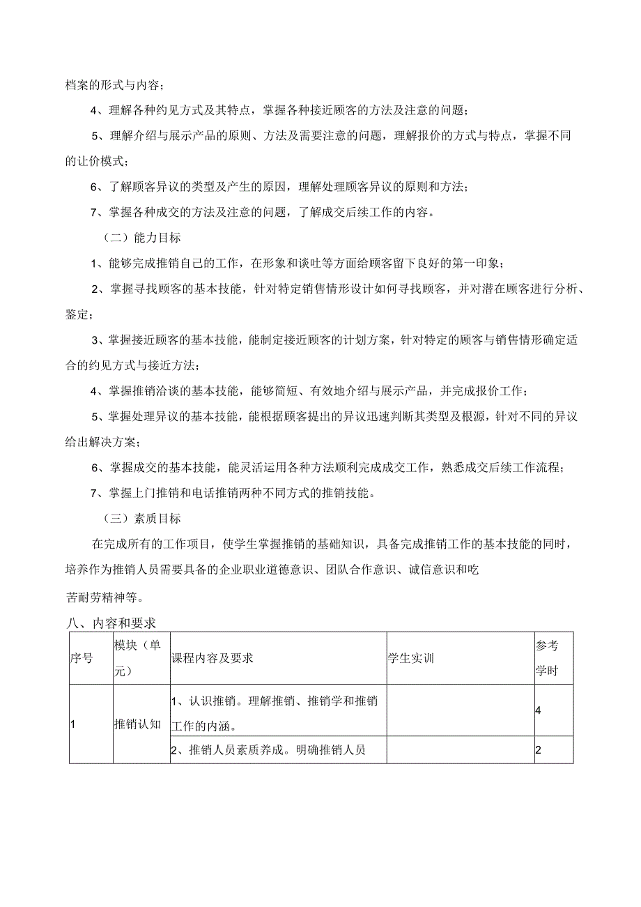 《推销技术》课程教学大纲.docx_第2页