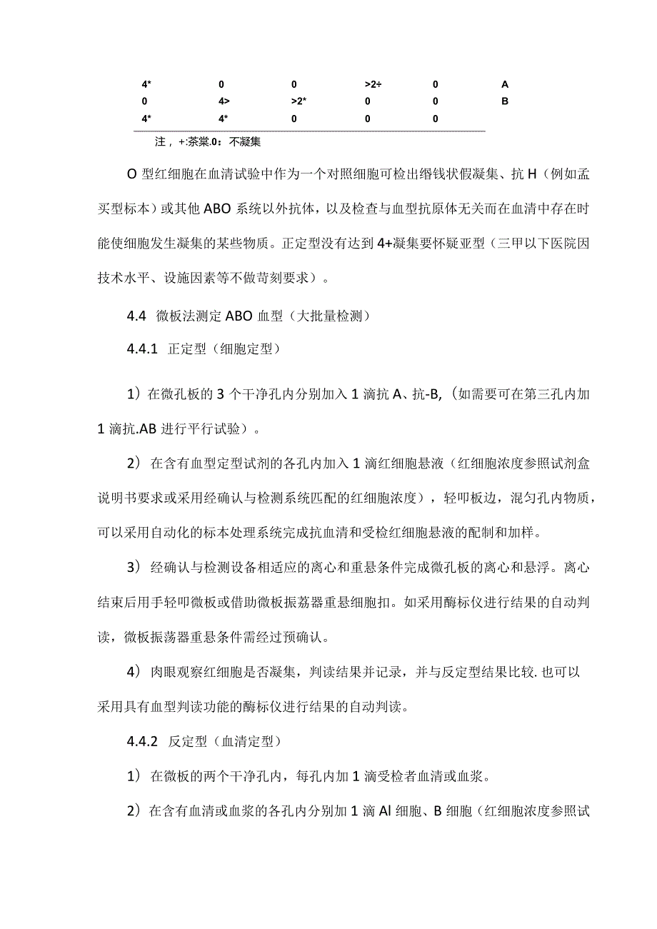 输血科ABO血型鉴定标准操作规程.docx_第3页