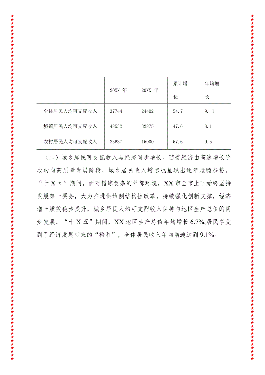 居民收入稳步提升力行“共同富裕”——“十X五”时期XX城乡居民收入情况分析.docx_第3页