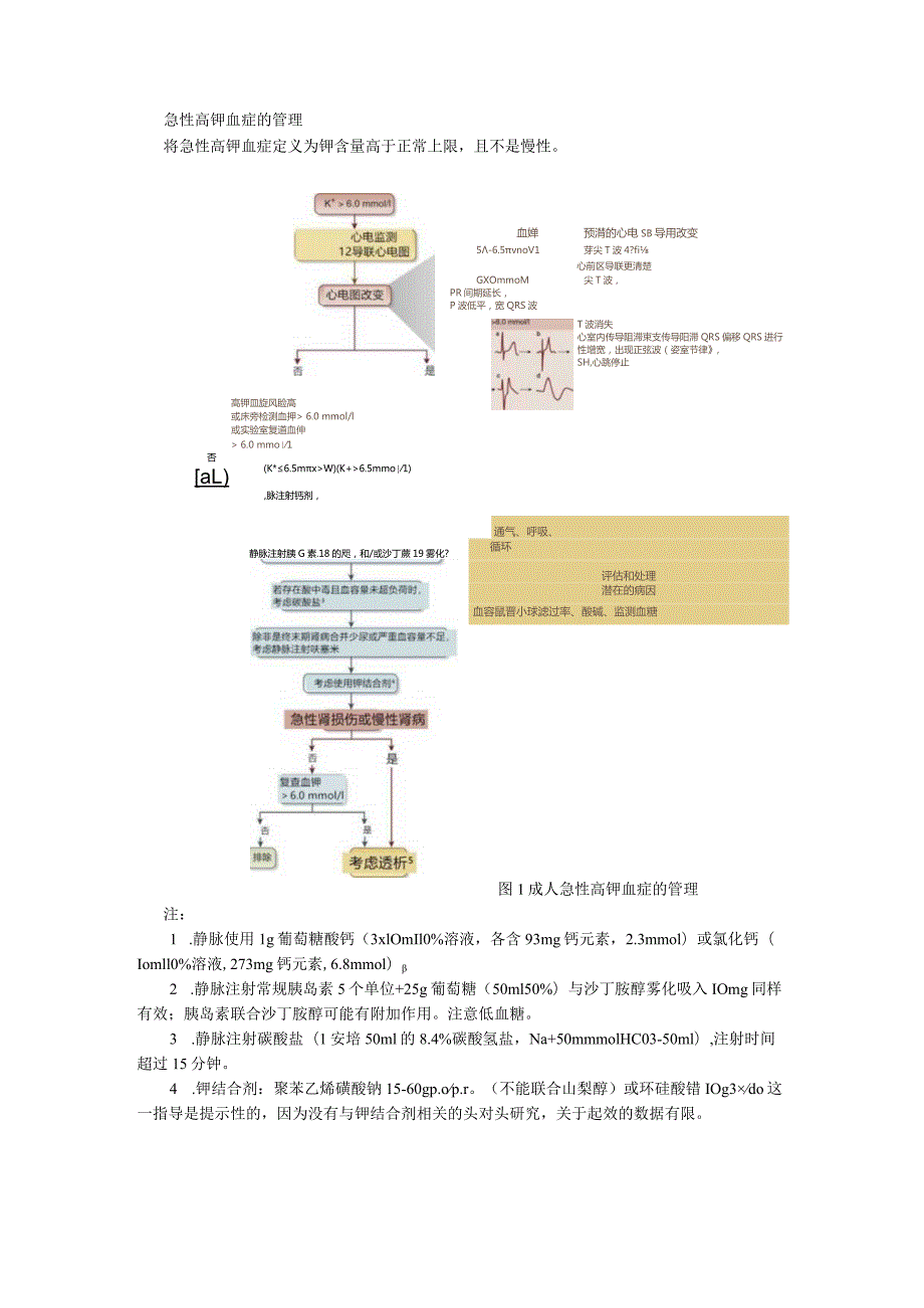 急诊室高钾血症的管理（掌握高钾血症的管理）.docx_第1页